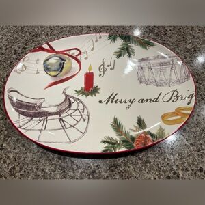 William Sonoma holiday platter
